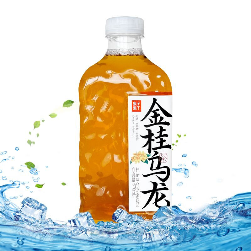 果子熟了 无糖乌龙茶-金桂乌龙 【970ml*12瓶x5箱】出游聚会 茶饮品