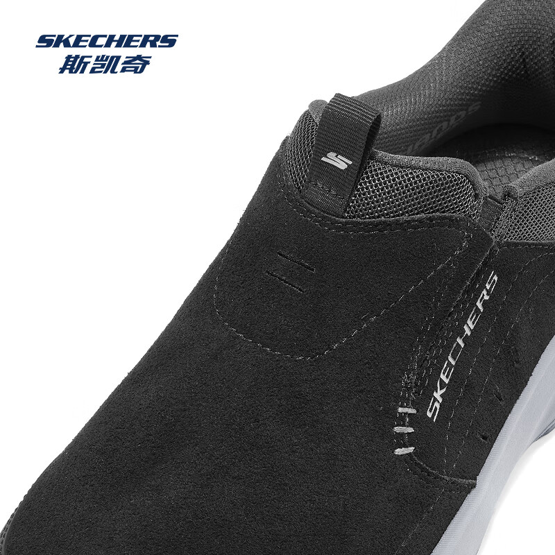 斯凯奇（Skechers）新款男一脚蹬厚底舒适休闲健步鞋237786