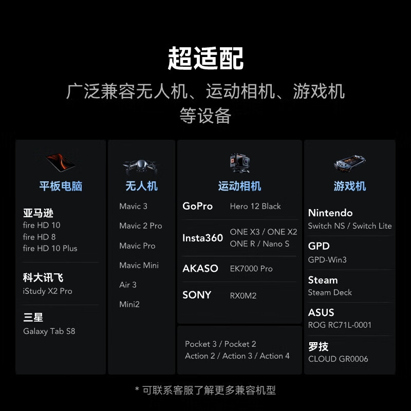 雷克沙（Lexar）512GB TF卡 4K运动相机无人机内存卡gopro手机存储卡MicroSD卡 读205MB/s Silver Plus