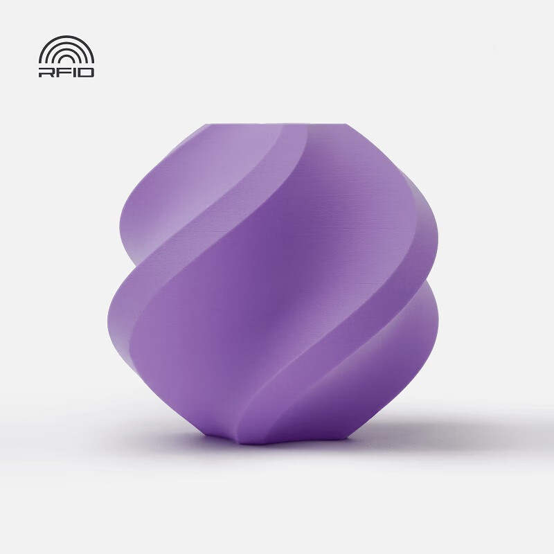 bambulab拓竹3D打印耗材PLA Matte哑光色高韧高速易打印RFID智能识别-净重1kg海蓝色11600含料盘