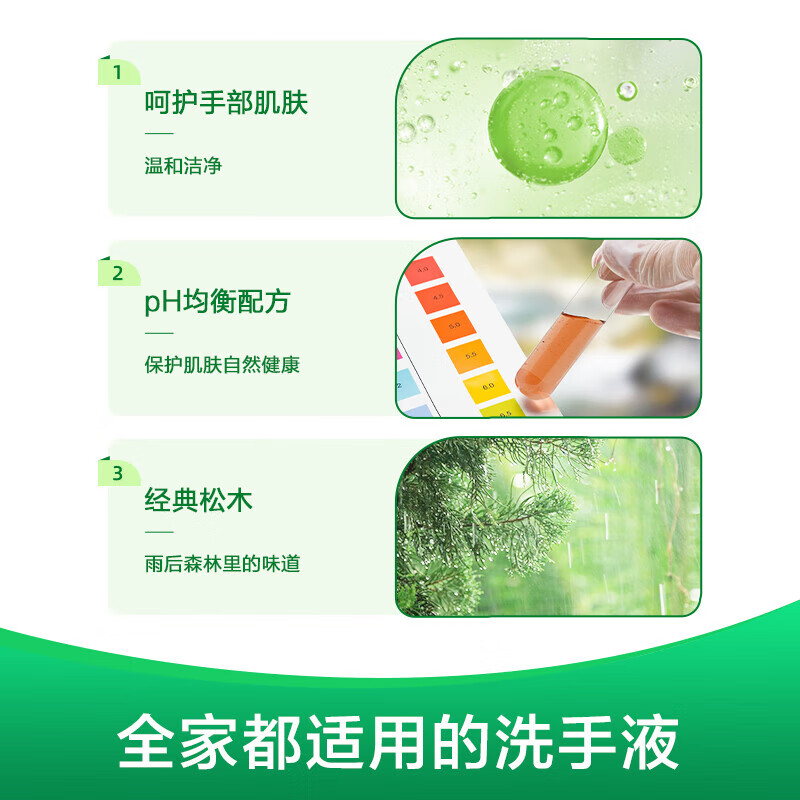 滴露滴露（Dettol）健康抑菌洗手液经典松木500g*6瓶