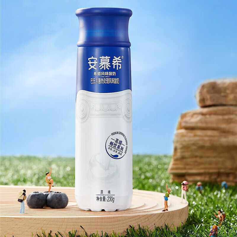 伊利   1*10*230g安慕希高端畅饮型希腊风味酸奶原味