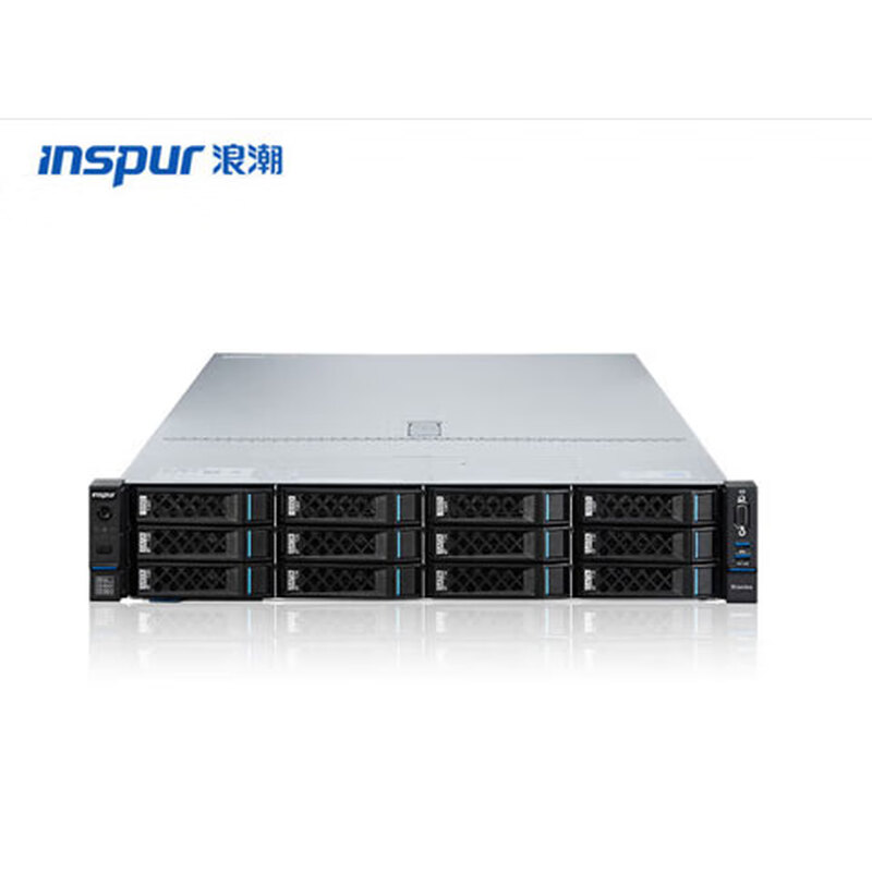 浪潮（inspur）信息服务器主机元脑NF5280M5 2颗金牌5218 32核2.3GHz｜双电源 256G｜2块1.92T+5块2.4T丨2G阵列卡