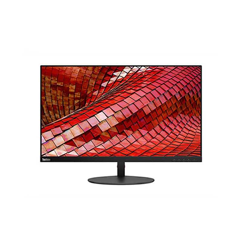 联想 ThinkVision P27i-30 27英寸 FHD 高清 旋转升降显示器（VGA+HDMI+DP接口）三年保