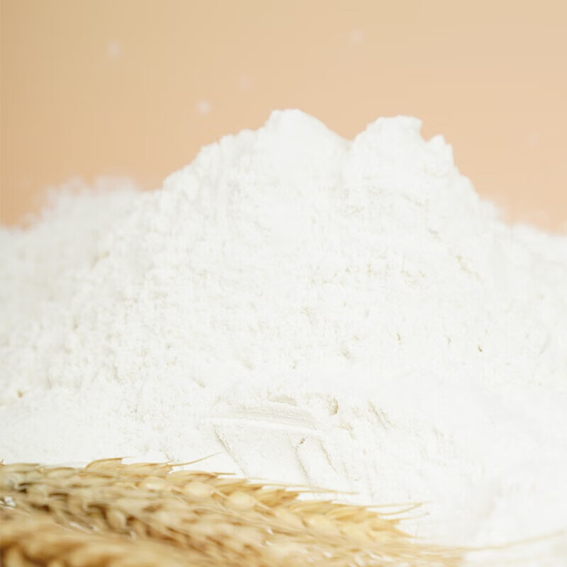 陇间柒月 烘焙馒头饺子多用途中筋面粉 富硒小麦粉1kg*2包
