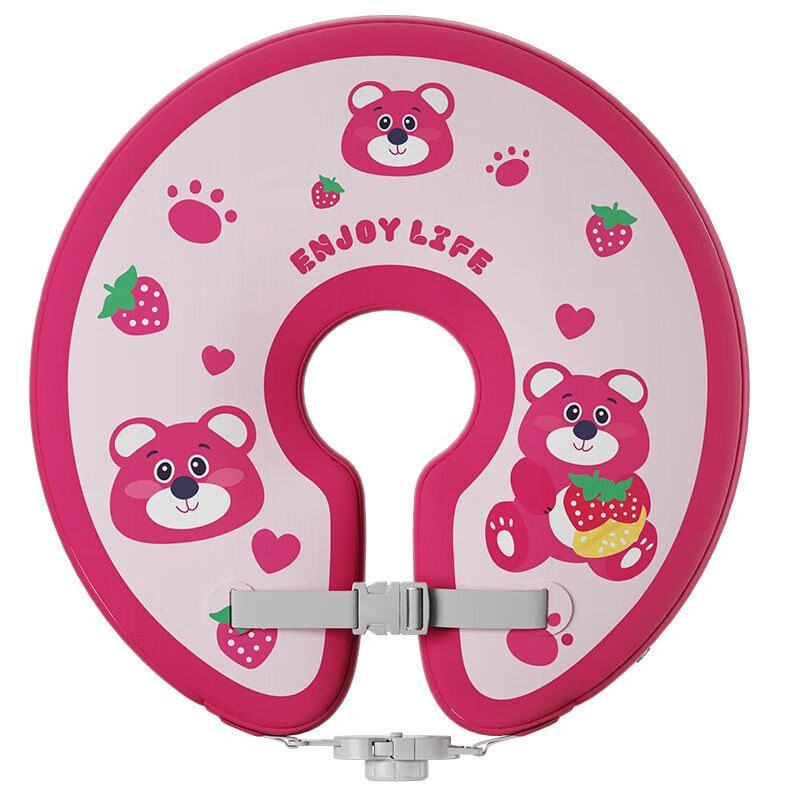 求巧免充气脖圈婴儿0-3岁加厚防侧翻新生儿家用母婴馆宝宝游泳圈