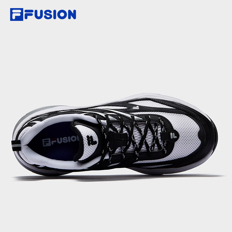 FILAFUSION斐乐潮牌女鞋LIGHT未来潮鞋2025夏季光迹鞋跑步鞋