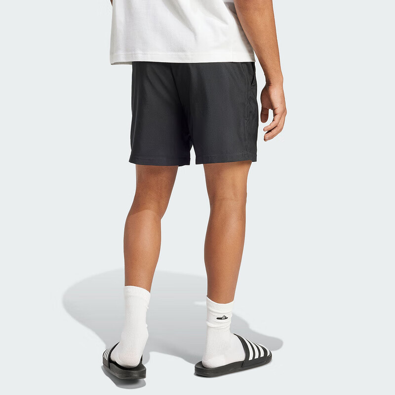 阿迪达斯 （adidas）男子 运动型格系列 M SL CHELSEA 短裤 JF1117 黑色 2XL 