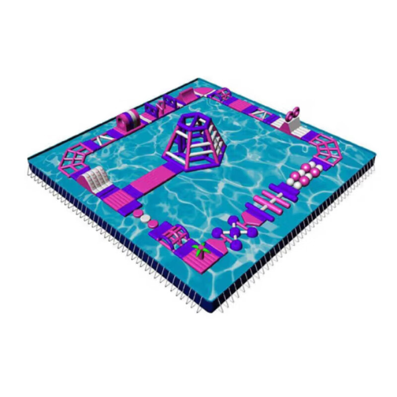 翔之旅支架泳池户外大型游泳池移动支架泳池50m*20m*1.5m