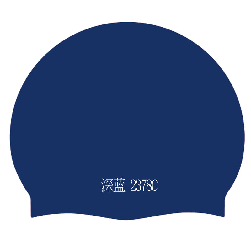 KND2025硅胶泳帽防水潜水帽加大不勒头游泳帽成人款55g 绿色/7479C