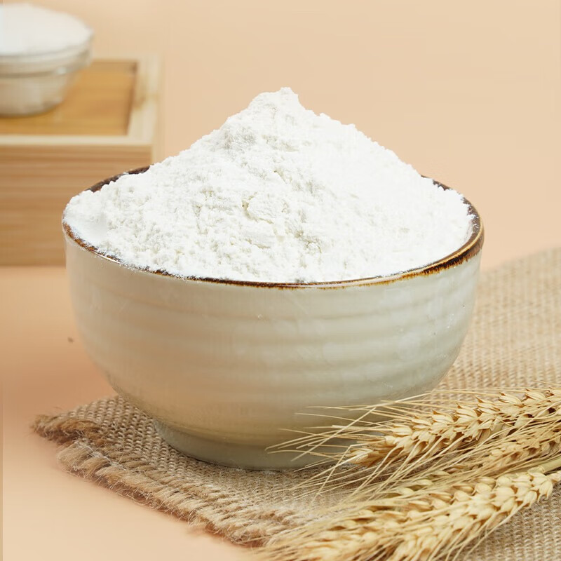 陇间柒月 烘焙馒头饺子多用途中筋面粉 富硒小麦粉2.5kg*2袋