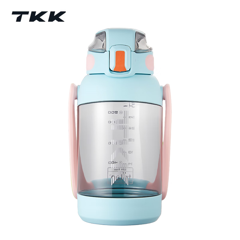 TKK猎鹰大容量水壶塑料杯 青海蓝 1200ML TKK1015（个）