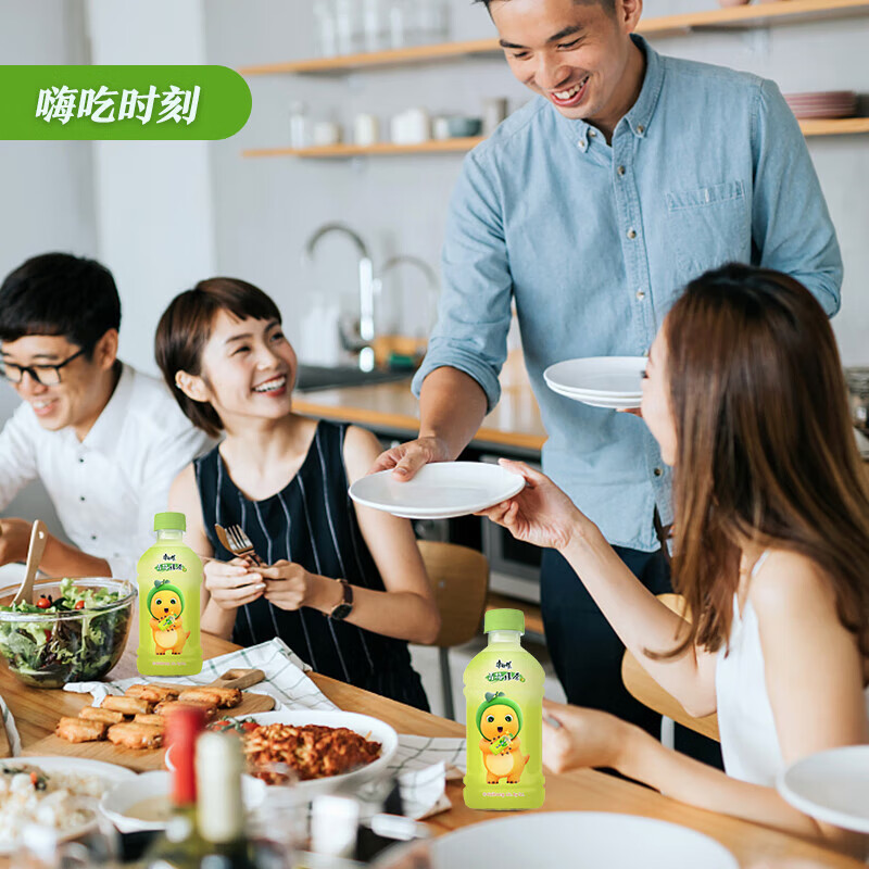 康师傅青梅绿茶 330ml*12瓶整箱装 果味饮料饮品 便携装