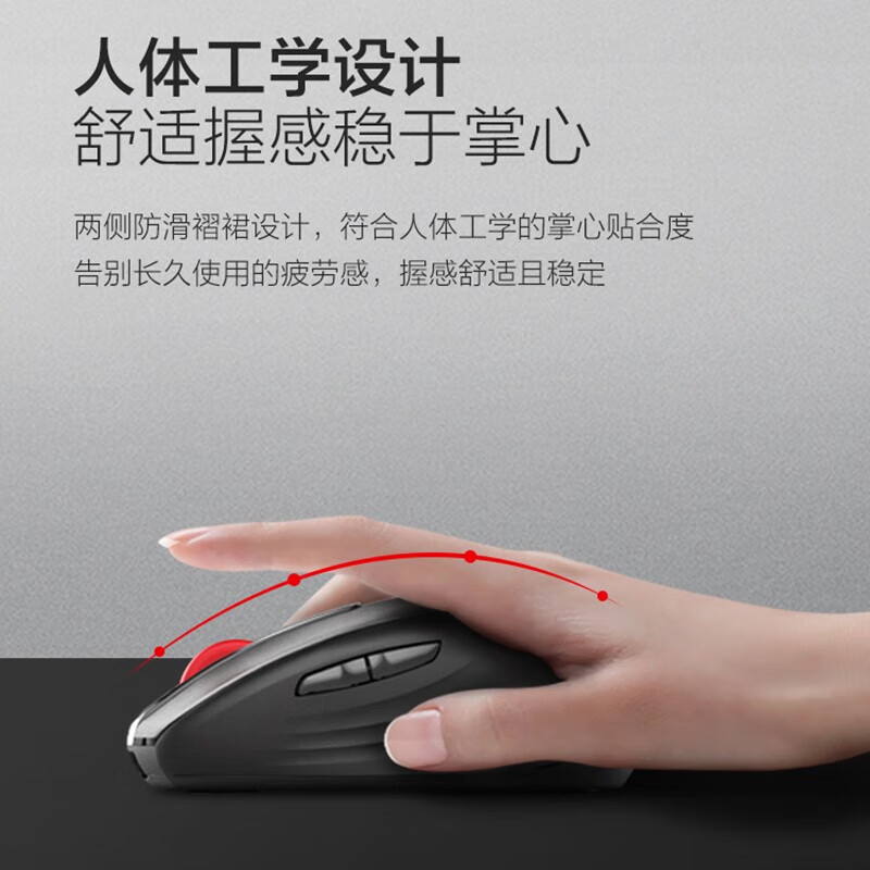 联想 Thinkplus 无线鼠标 笔记本电脑办公鼠标 无线鼠标 WL200 Pro