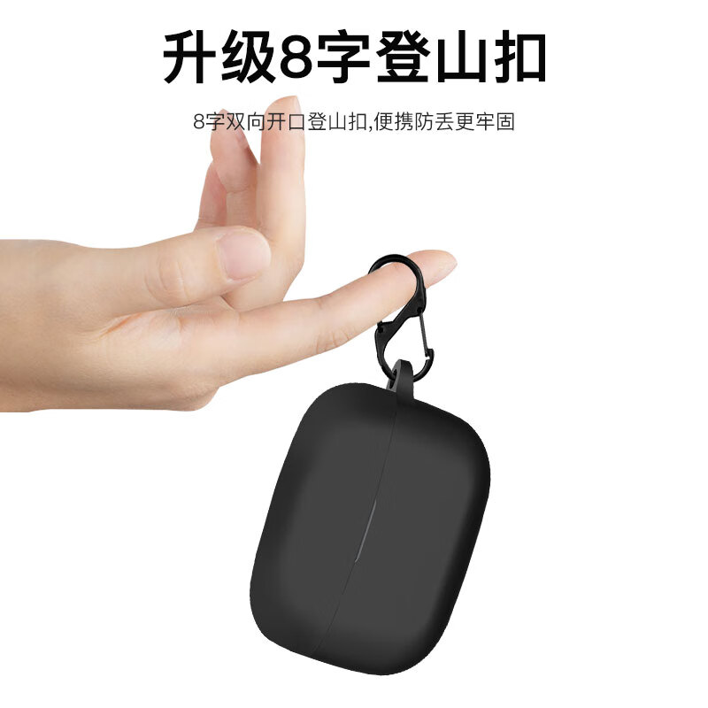 KMaxAI适用索尼 LinkBuds S透明保护套 Sony纯色保护壳 真无线耳机充电仓防摔磨砂套简约超薄软壳