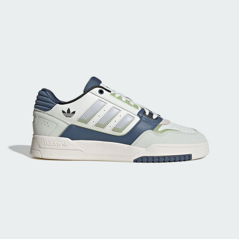 三叶草（Adidas）阿迪达斯ADIDAS 三叶草男女DROPSTEP低帮板鞋JP9976 浅灰  40.5 