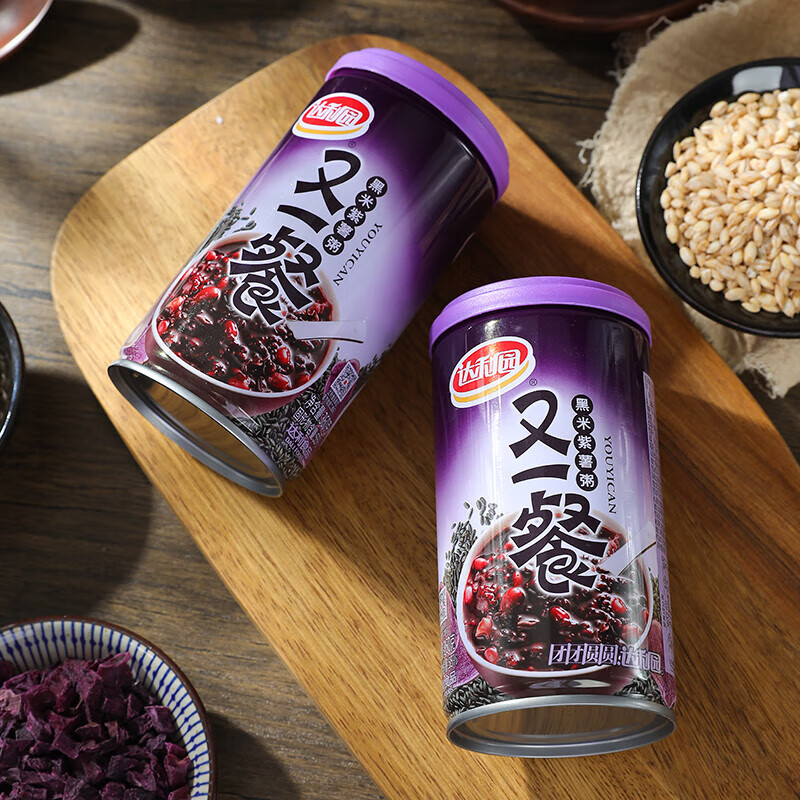 升美滋达利园又一餐黑米紫薯粥360g*12罐【起订量200箱】
