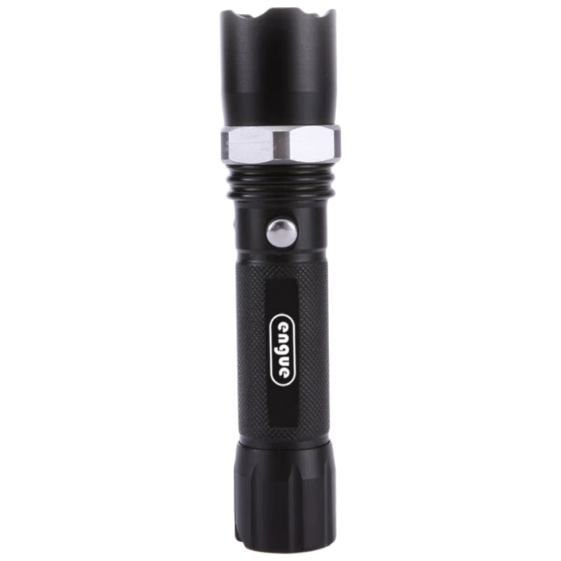 engue三档强光调焦金属手电筒  EG-110