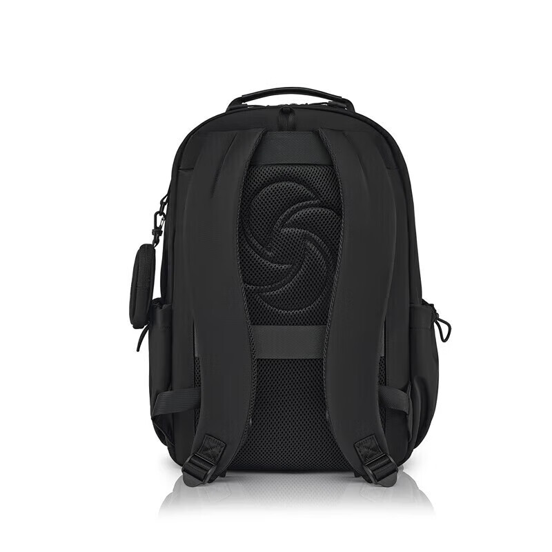 新秀丽（Samsonite）男士双肩背包电脑包笔记本简约时尚休闲潮流大容量TR1 黑色