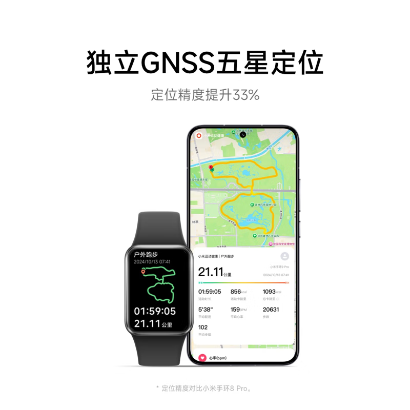 小米（MI）手环9Pro颜色随机 智能手环【21天超耐久续航】心率血氧监测 运动手环 送男友送女友