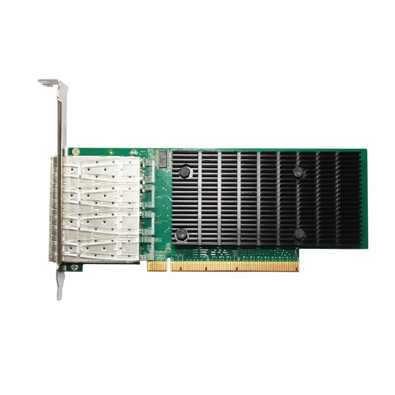 飞迈瑞克 FORMERICA Intel E810CAM1芯片4X25G PCIE V4.0光纤网卡 标准（不含模块）