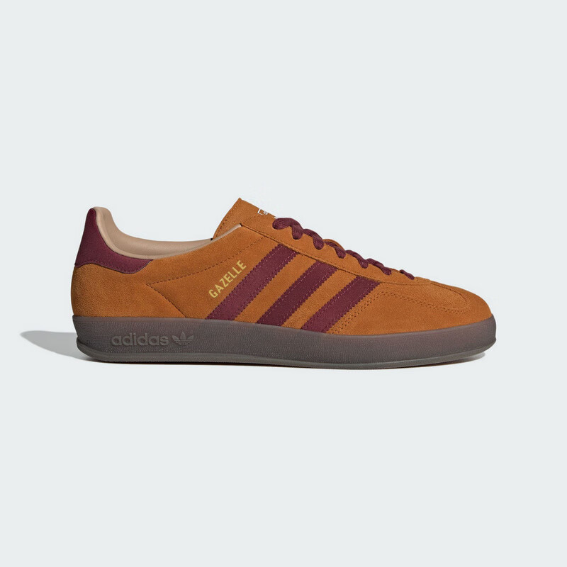 三叶草（Adidas）阿迪达斯ADIDAS 三叶草男女低帮休闲板鞋JH5411 棕色  36.5 
