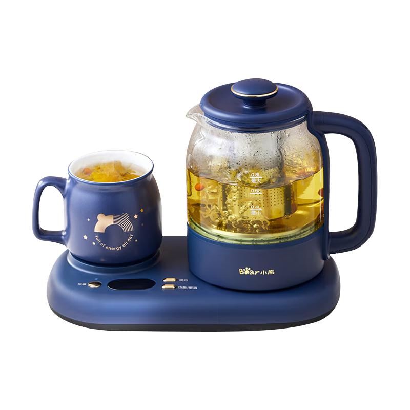 小熊  迷你养生杯养生壶套装0.8LYSH-C08V1