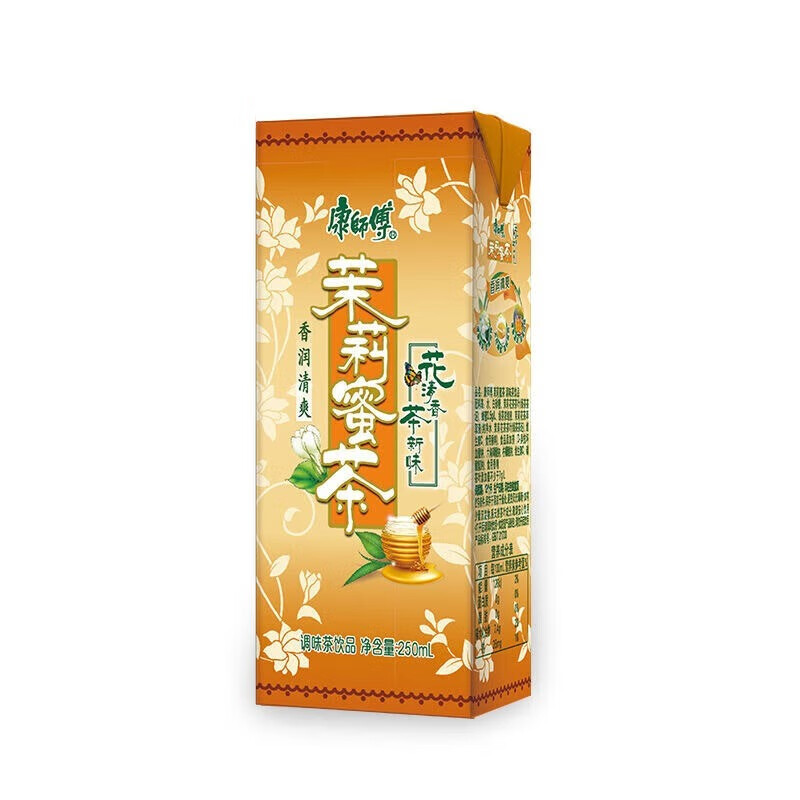 康师傅 餐饮外卖 好物团购 美食搭档 家庭聚餐 茉莉蜜茶 250ml*12盒