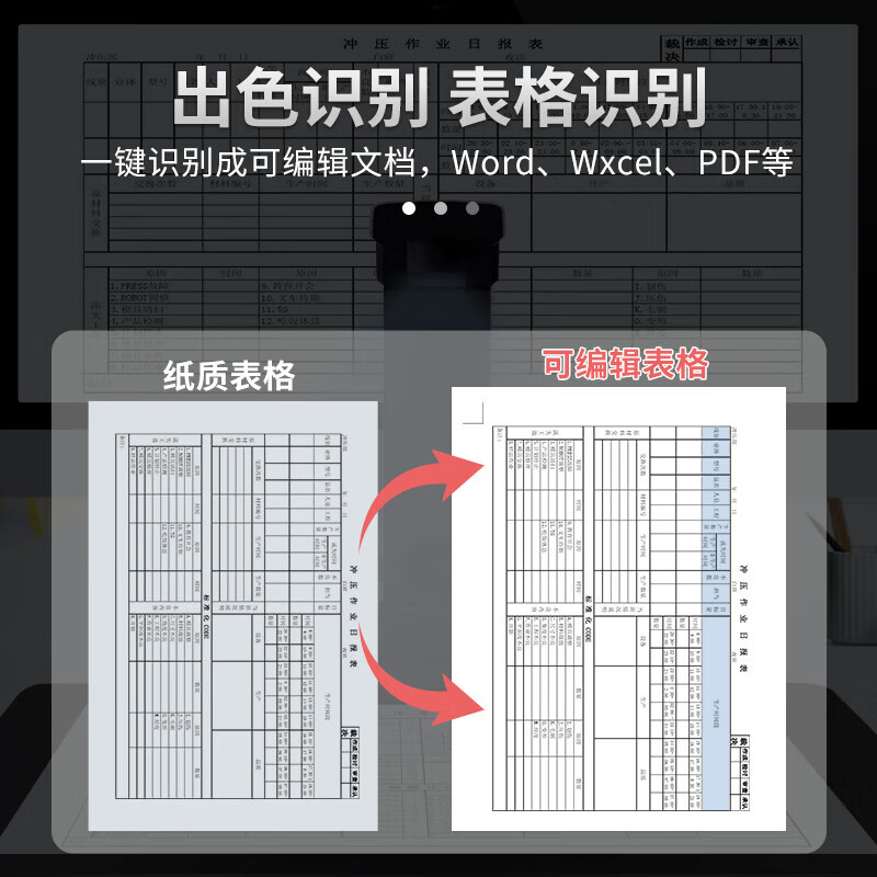 良田（eloam）高拍仪扫描仪A4幅面高清高速 自动连续扫描 办公文件连续自动扫描仪 S1010-1400万像素
