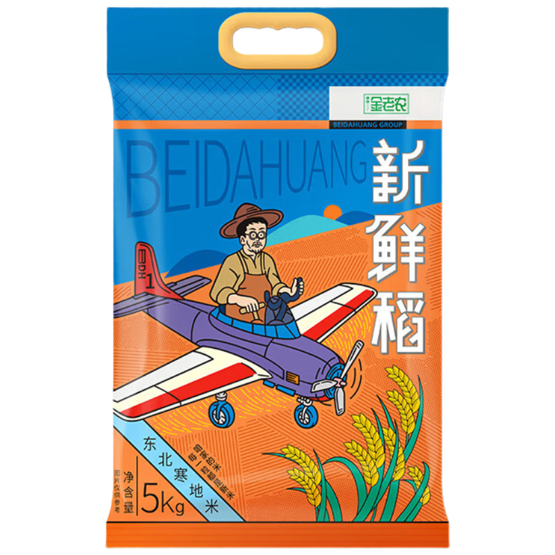 大荒金老农 东北寒地米5kg