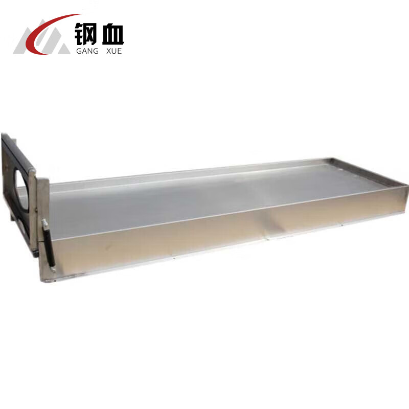 钢血铝合金担架仓 简易救护车专用可移动轨道担架仓 B款凹槽型