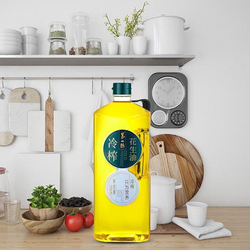 第一坊 冷榨花生油 1.8L
