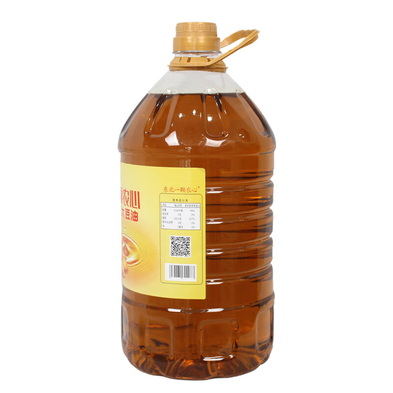 东北一颗农心非转基因三级大豆油5L新老包装随机发货（单位：桶）