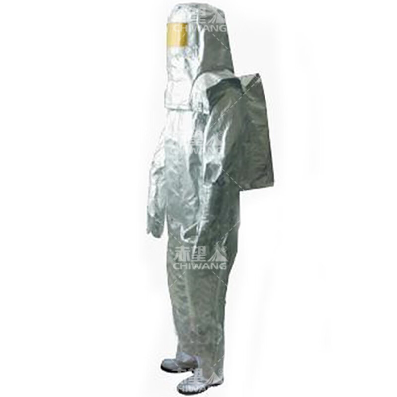 赤望消防灭火战斗服防护服轻型连体消防避火服美康 MKF-03