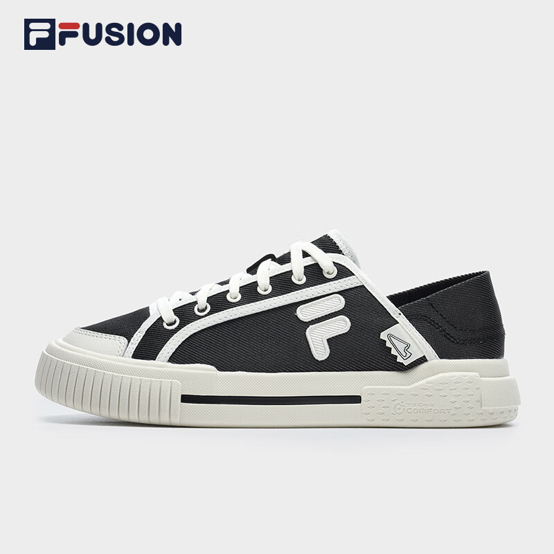 FILA FUSION斐乐官方潮牌帆布鞋女WALLRIDE DX女子潮流运动场下休闲鞋