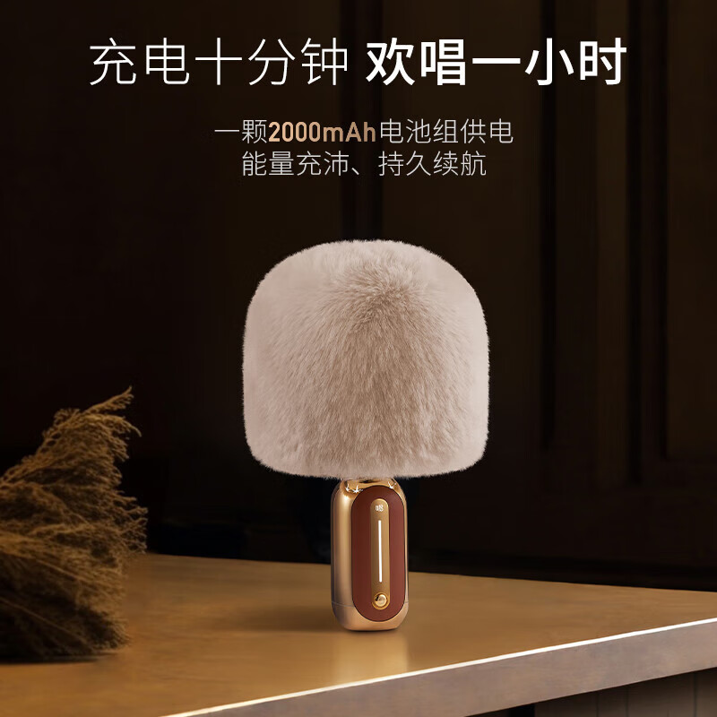 唱吧小巨蛋麦克风G5星河 手机K歌无线麦克风 话筒音响一体 家庭KTV音箱 生日礼物 送女友 露营神器