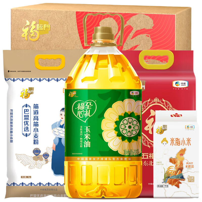 福临门到身边礼包G款11kg+5L