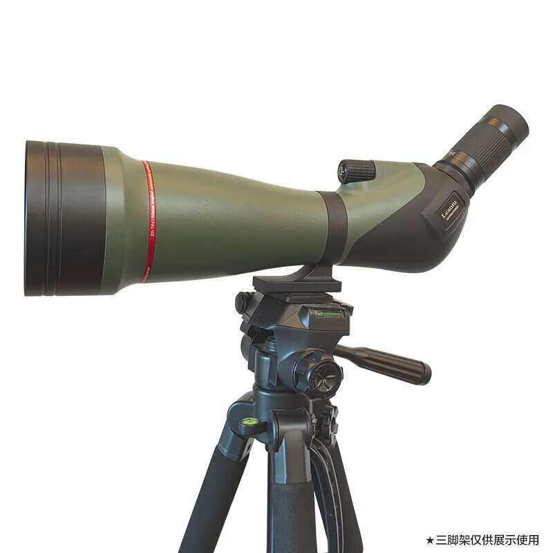 徕佳图（LCANTU）野营25-75x100单筒变倍望远镜 高倍望远镜观靶镜观景