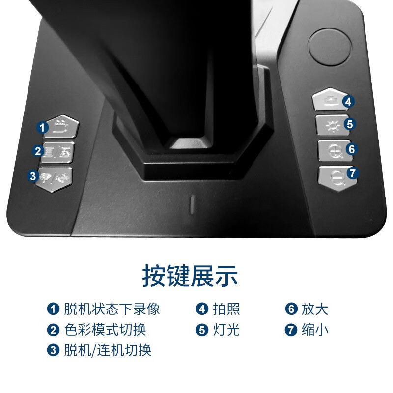 良田（eloam） 高拍仪 成册书籍扫描仪  可脱机存储扫描去指印【信创目录产品】 BS2000P 带电子预览屏