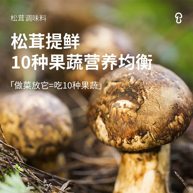 松鲜鲜 煲汤炒菜 增味剂 0添加 代替盐味精鸡精 松茸调味料100g*40瓶