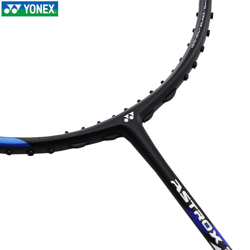 YONEX尤尼克斯羽毛球单拍 高磅进攻型全碳素 AX3DG-ST 黑蓝 4U（空拍）