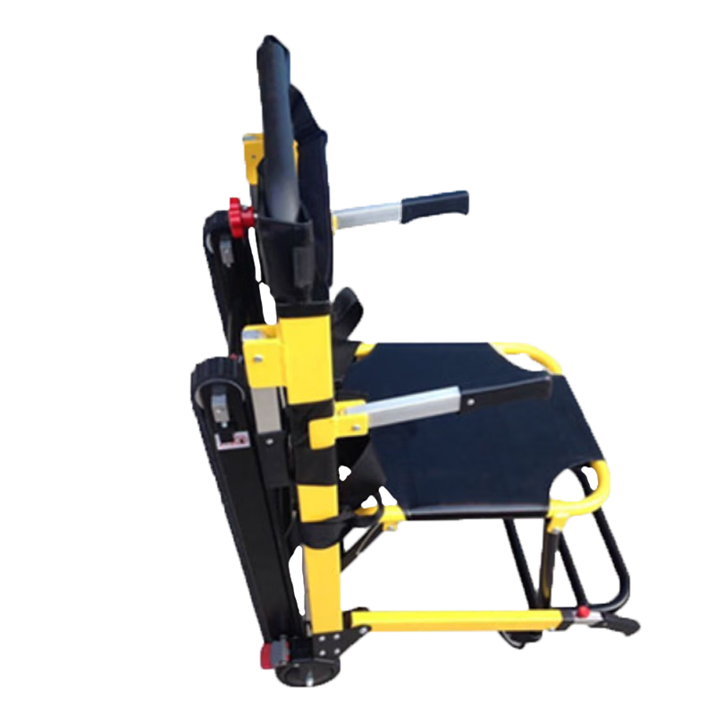 蓝勤折叠铝合金楼梯担架 履带式爬楼轮椅车 多功能上下楼担架 非电动