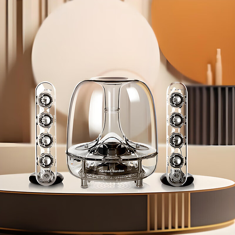 Harman Kardon/哈曼卡顿 水晶三代音响 桌面电脑音箱 室内多媒体下沉式低音炮 SoundSticks 3代环绕立体声