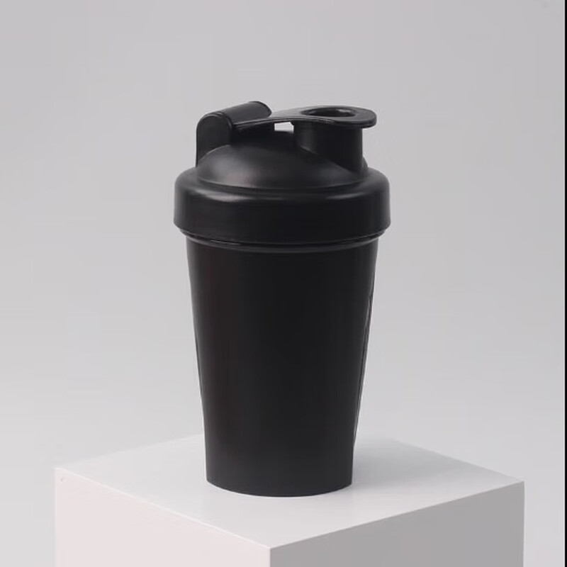 富兴400ml蛋白粉摇摇杯奶昔杯塑料搅拌杯