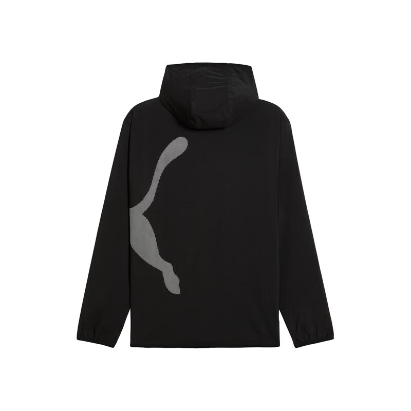 彪马（PUMA）吸湿速干连帽梭织夹克外套男2025新款运动休闲上衣527325