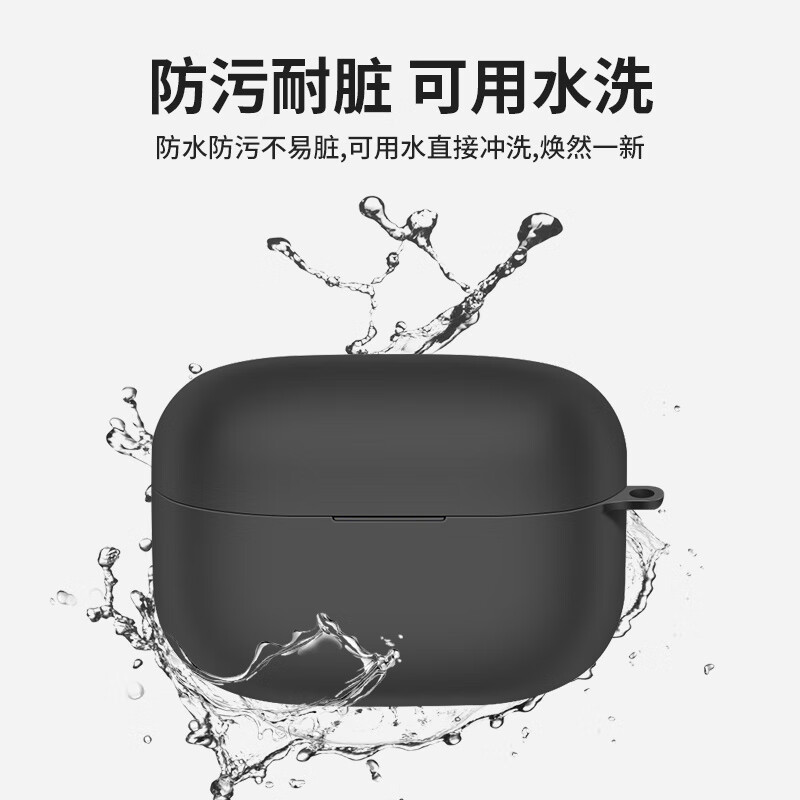 KMaxAI适用索尼 LinkBuds S透明保护套 Sony纯色保护壳 真无线耳机充电仓防摔磨砂套简约超薄软壳