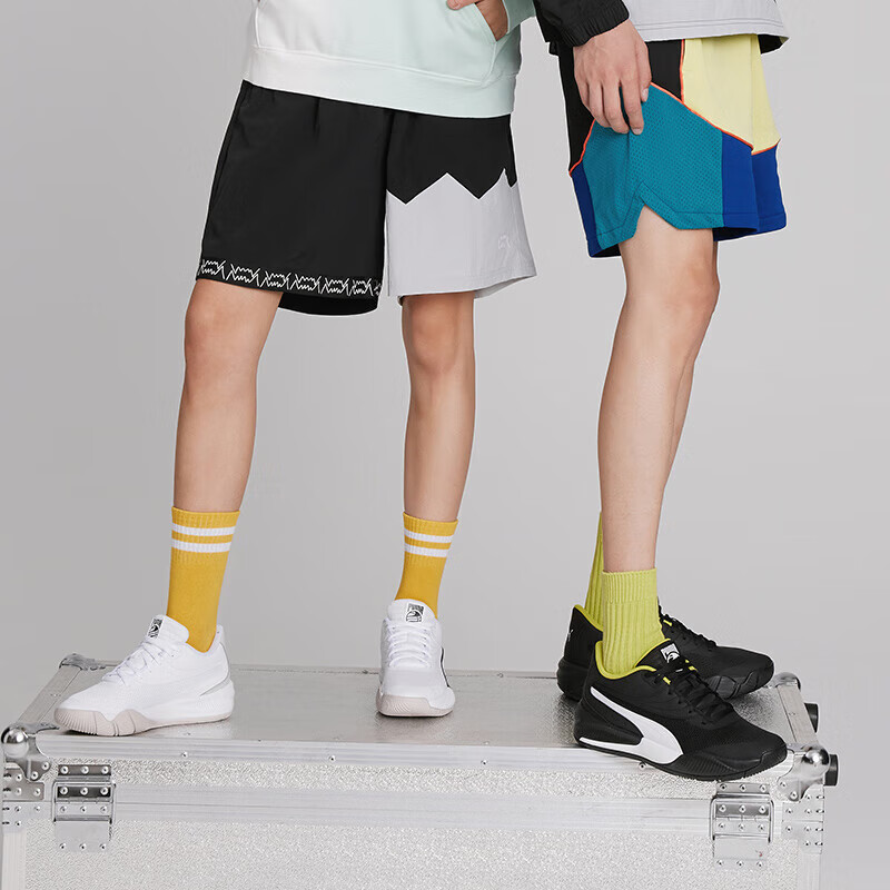 彪马（PUMA）缓震防滑透气网眼实战篮球鞋男女轻便运动鞋TRIPLE195217