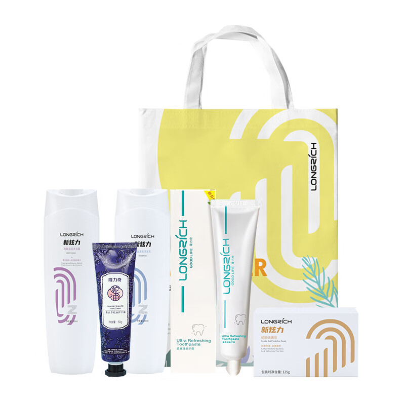 隆力奇  新炫力如玉洗发水套装