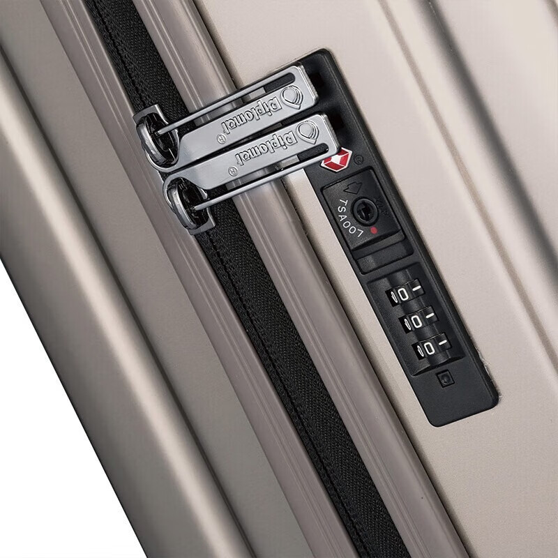 Diplomat外交官行李箱旅行T型时尚拉杆箱HM-23102/23103 象牙金 20英寸