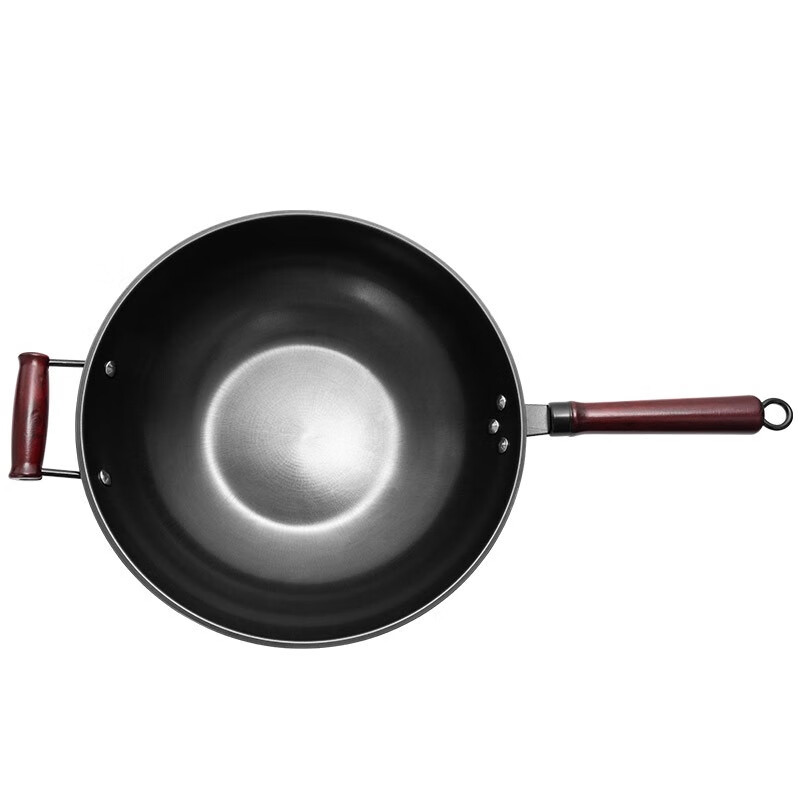 Debo德福斯炒锅无涂层炒菜铁锅34cm DEP-DS304